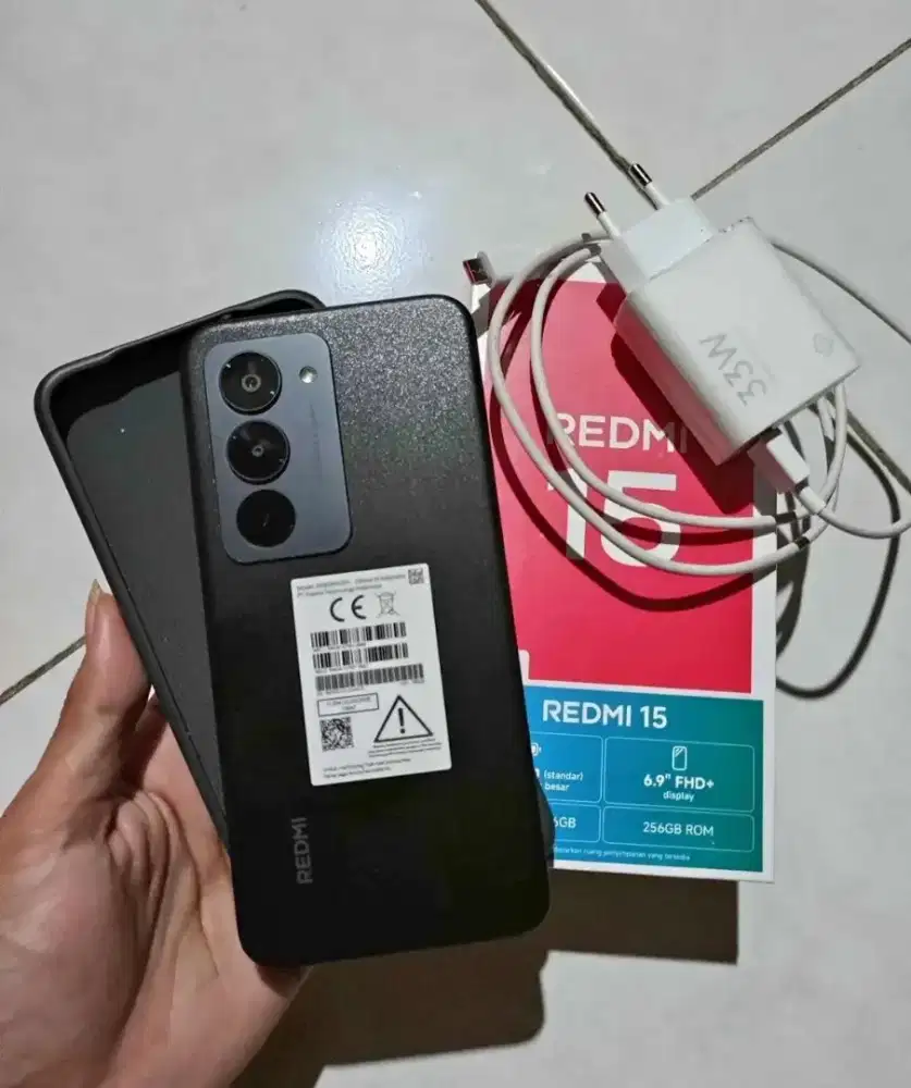 Redmi 15 ram 8+8/256