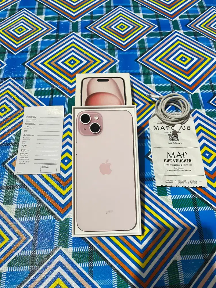 iPhone 15plus pink 128gb