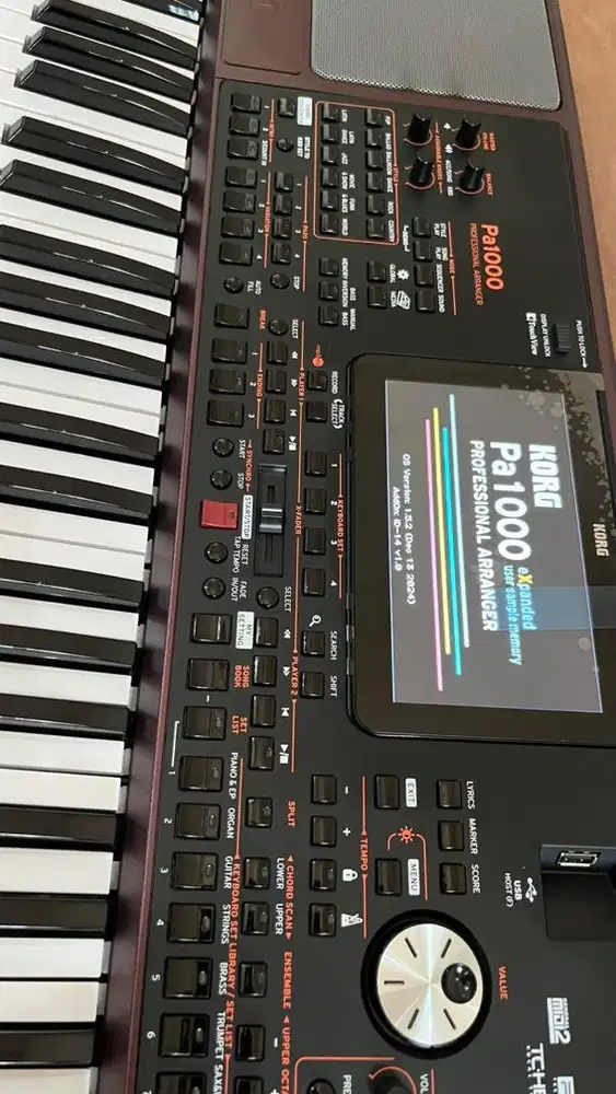 New Korg Pa 1000 OS terbaru 1.5.2