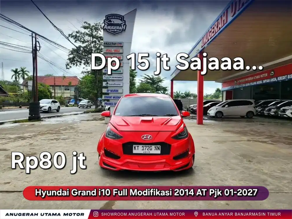 Hyundai Grand i10 Full modifikasi 2014 Automatic Pjk01-2027