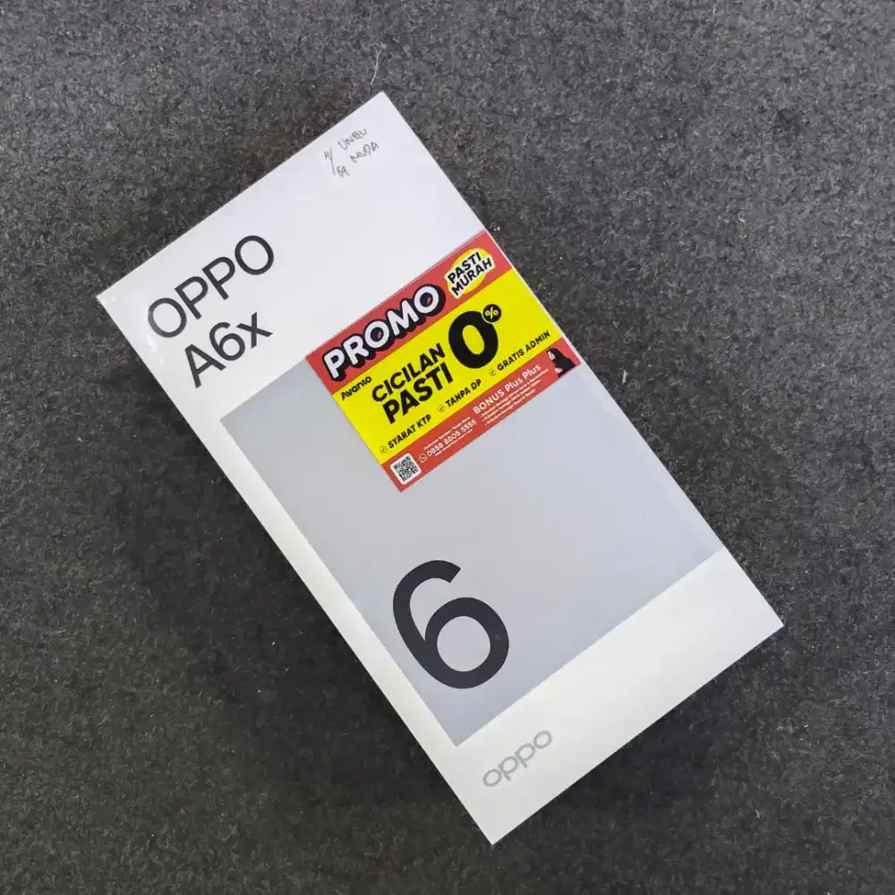 Oppo A6X harga mulai 2jutaan aja bisa cod gratis ongkir