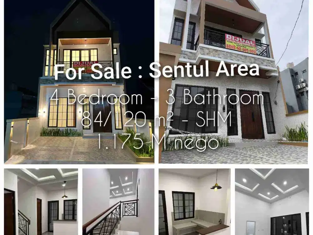 Properti 100% Baru SIAP HUNI - Belakang Aeon Mall Sentul City - Griya Alam Sentul