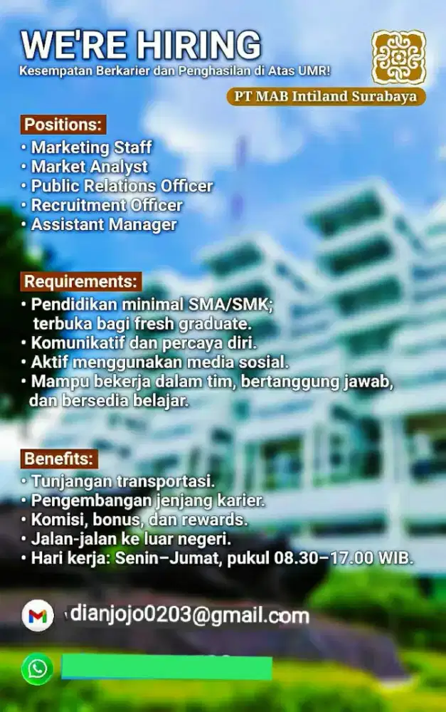 Yang Serius Mau Kerja