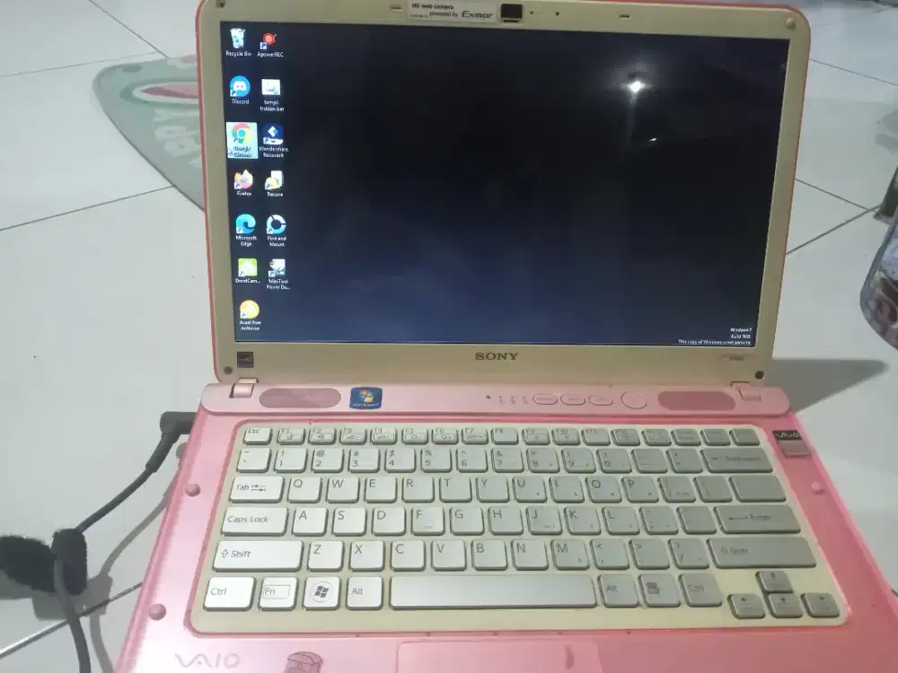 Laptop sony bekas