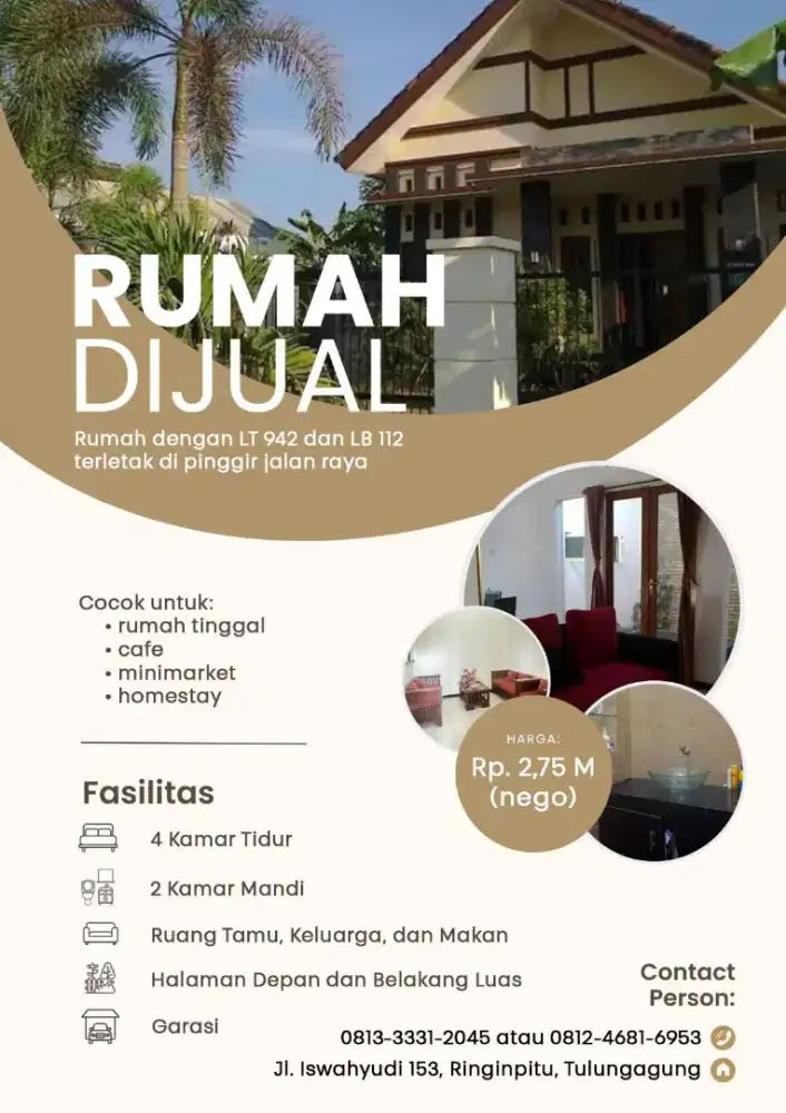 Dijual Rumah Pribadi