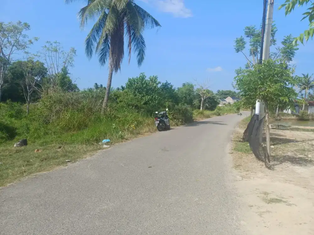 Dijual tanah lokasi pinggir jalan