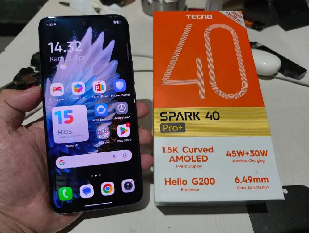Tecno Spark 40 Pro+ 8/256