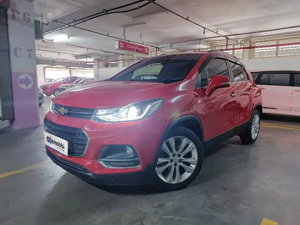 TDP 7,JT, Chevrolet Trax 1.4 Turbo LTZ Bensin-AT Merah 2017