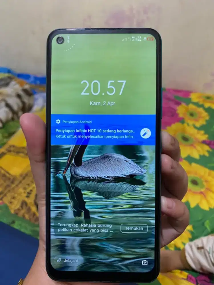 Jual hp infinix hot 10 ram 4/64