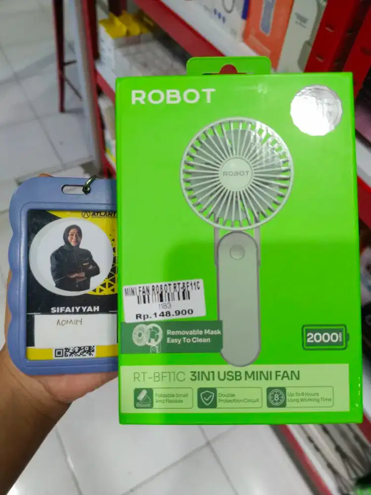 MINI FAN ROBOT RT-BF11C | ATLANTIS DAHSYAT
