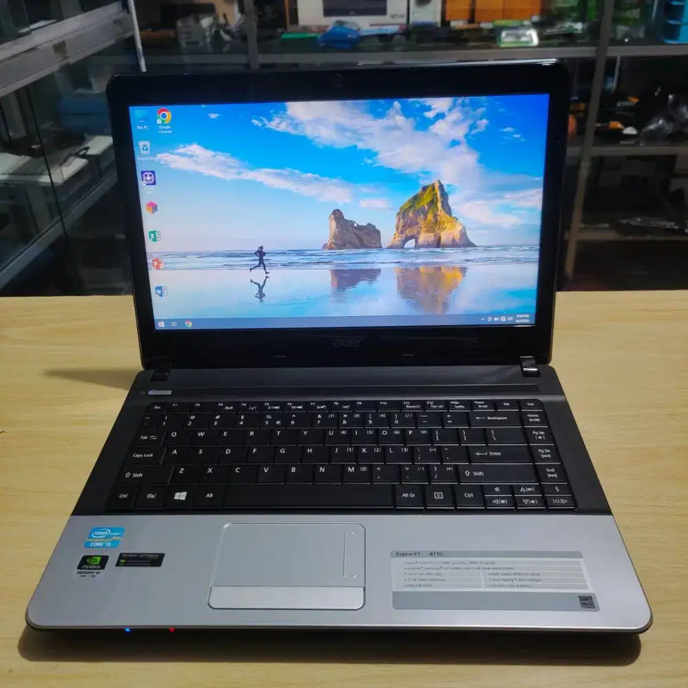 Laptop Acer E1 471G Intel Core i5 Dual VGA Nvidia