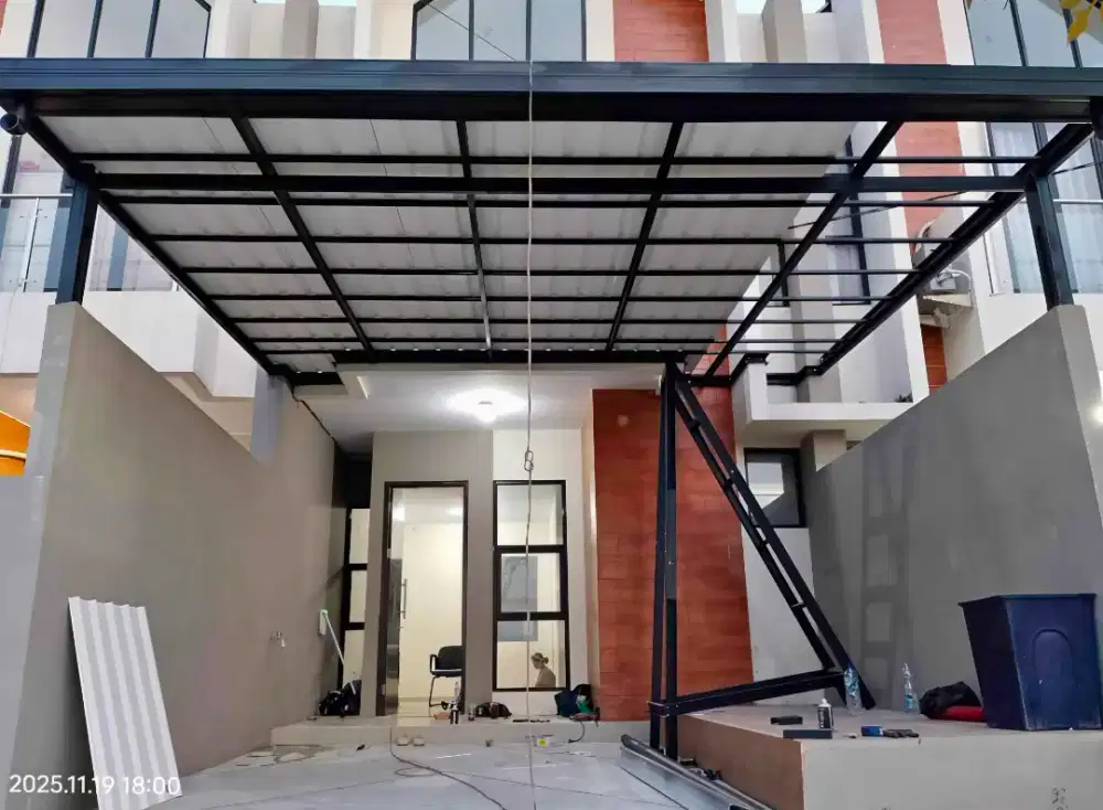 Kanopi baja ringan atap alderon