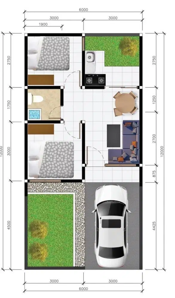 Perumahan baru tanpa bi ceking