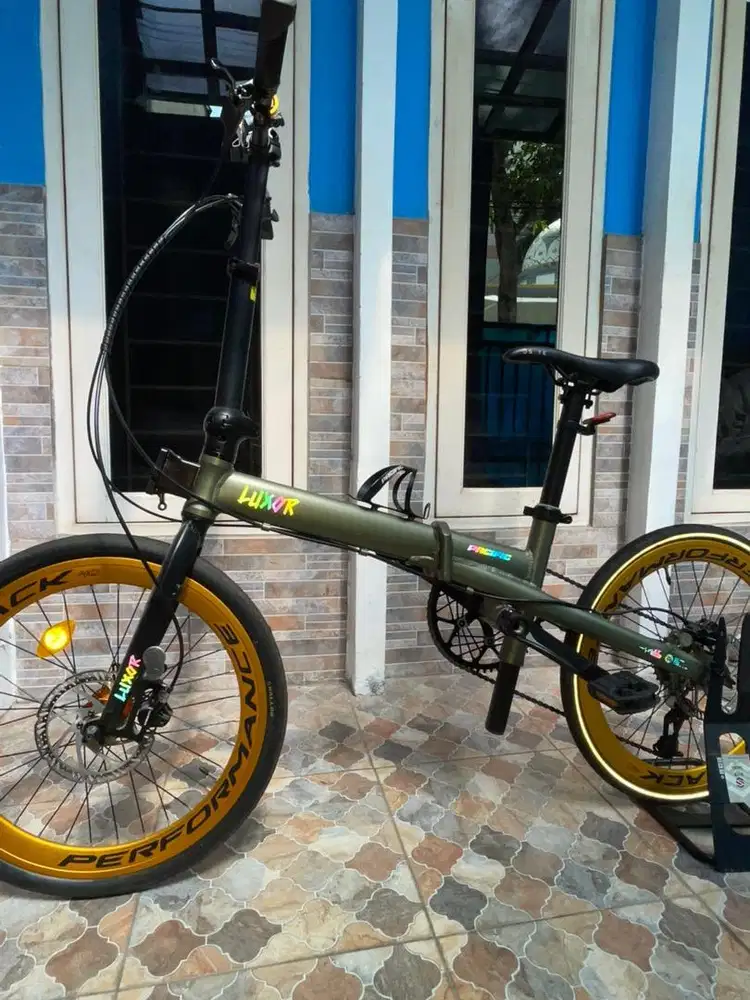Folding bike Pacific Luxor 22 Golden Olive