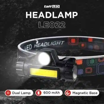 Senter Kepala LED Headlight USB Rechargeable Q5 COB