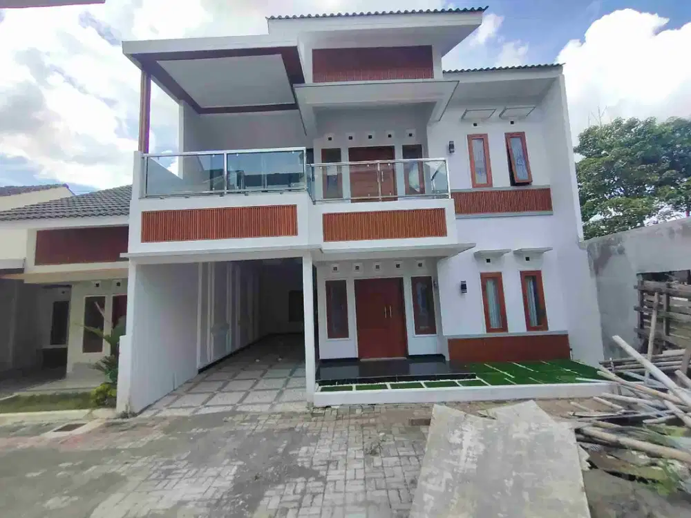 Rumah Baru 2 Lantai Di Perumahan Cluster Sambisari Purwomartani Kalasan Sleman Yogyakarta