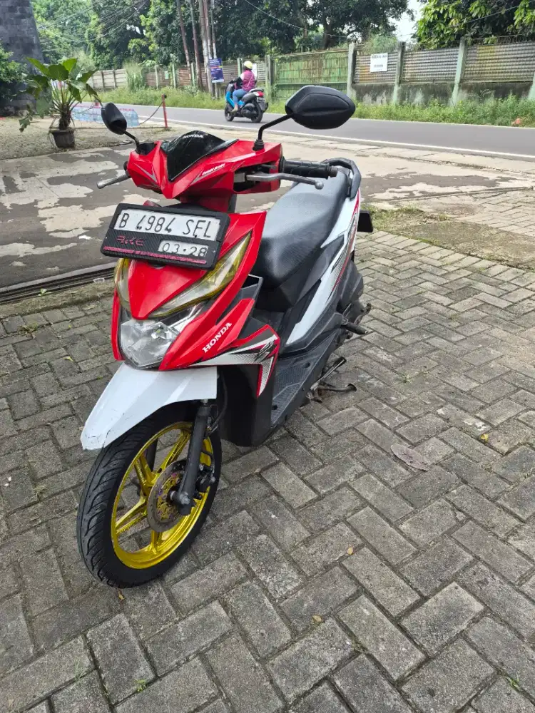 Dijual Honda Beat tahun 2018 surat lengkap