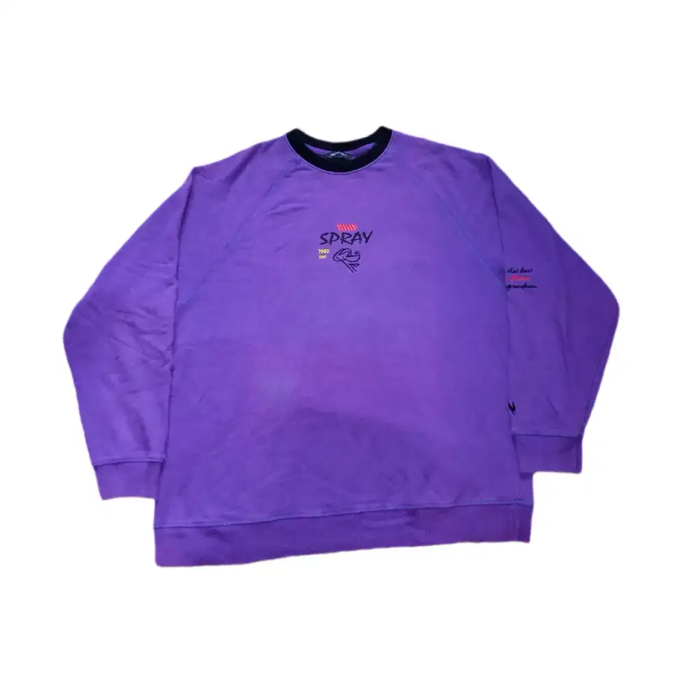 Sweater Crewneck Purple 666 WV Project MFG