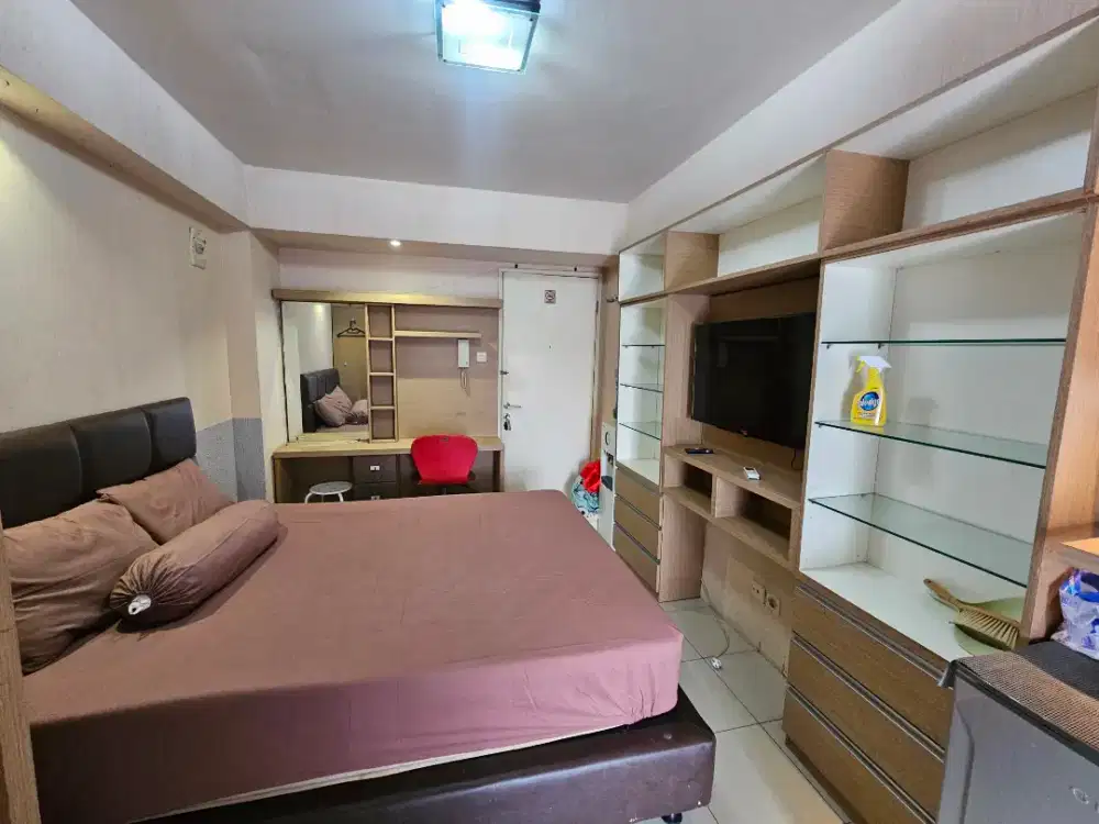 DISEWAKAN Apartemen Kalibata City Green Palace Lantai Rendah MURAH