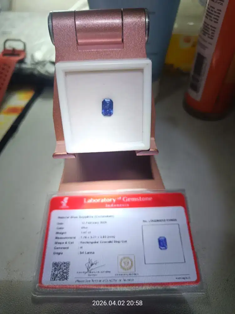 Batu bluesafir srilangka