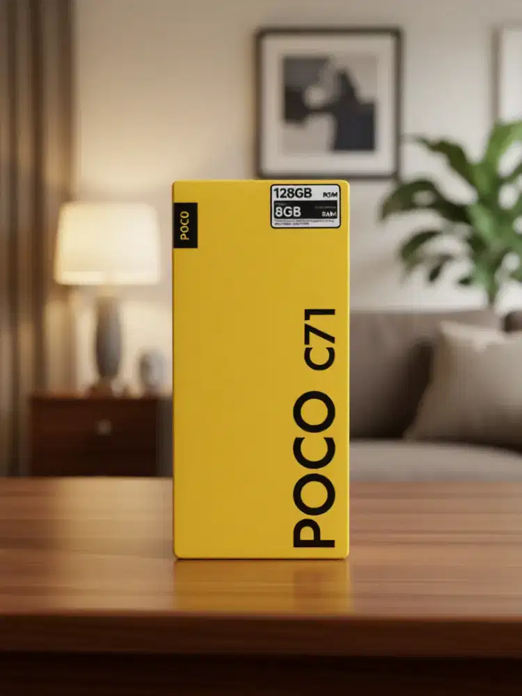 Poco C71 4/128 new garansi resmi
