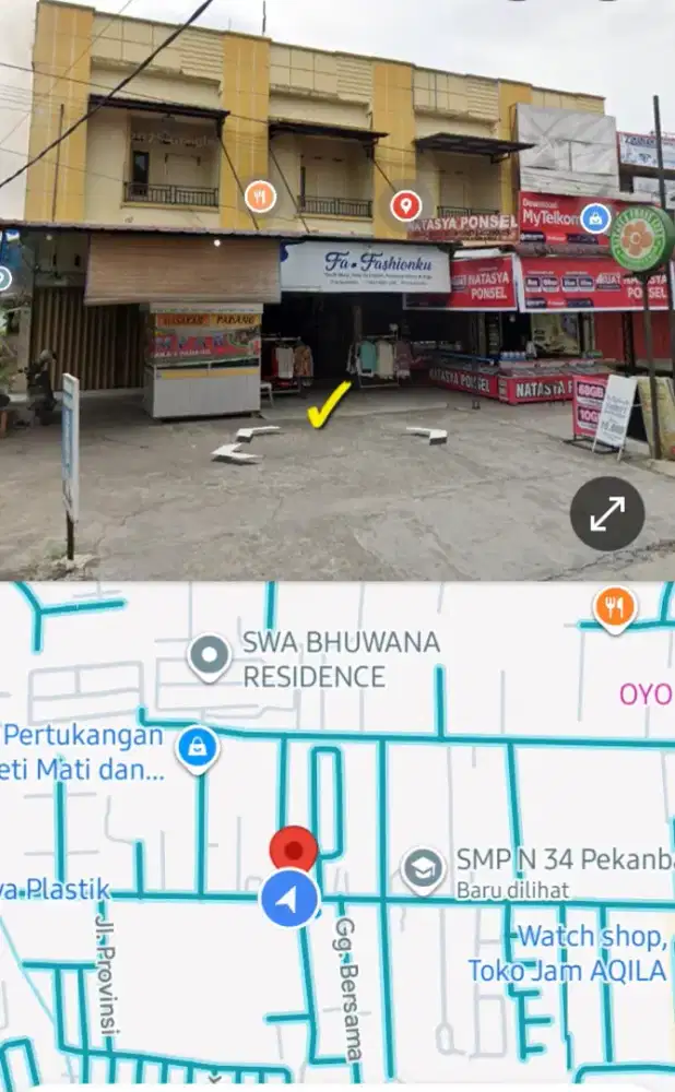 Sewa Ruko 2.lt Strategis & Siap Pakai Jl. Kartama .Marpoyan damai