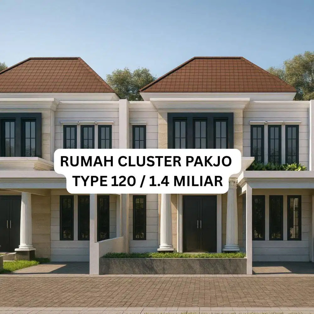 rumah cluster pakjo palembang