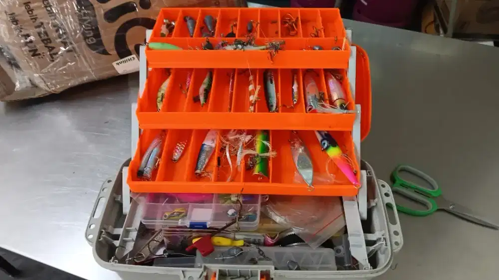 Alat Memancing , reel jig kail leader