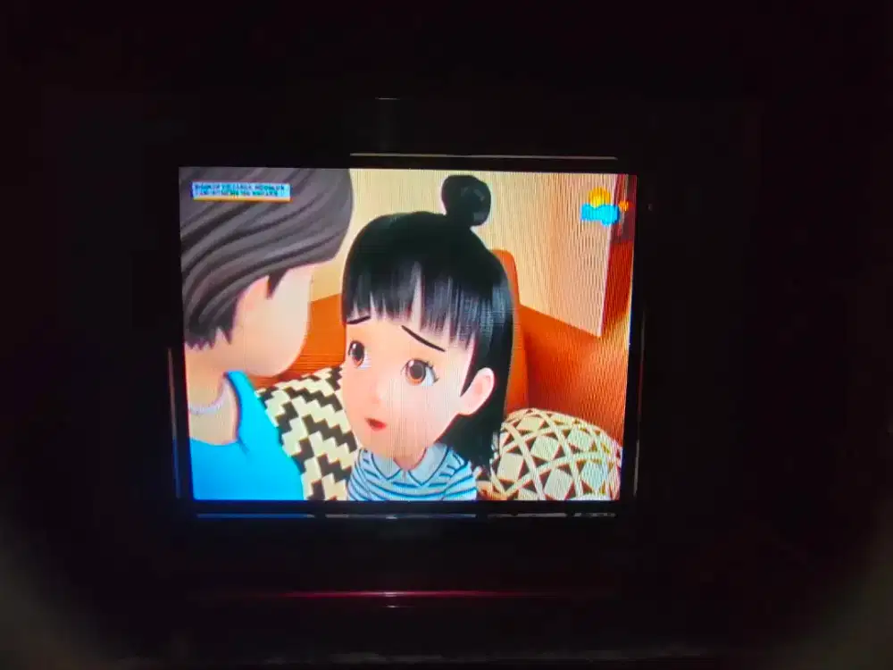 Tv tabung 21 in, merk Sanken