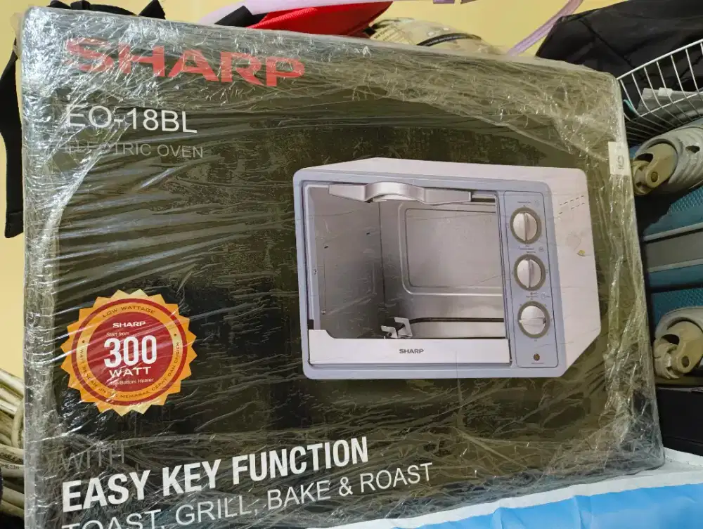 oven jual mutah aja masih baru 18L like new blm buka segel