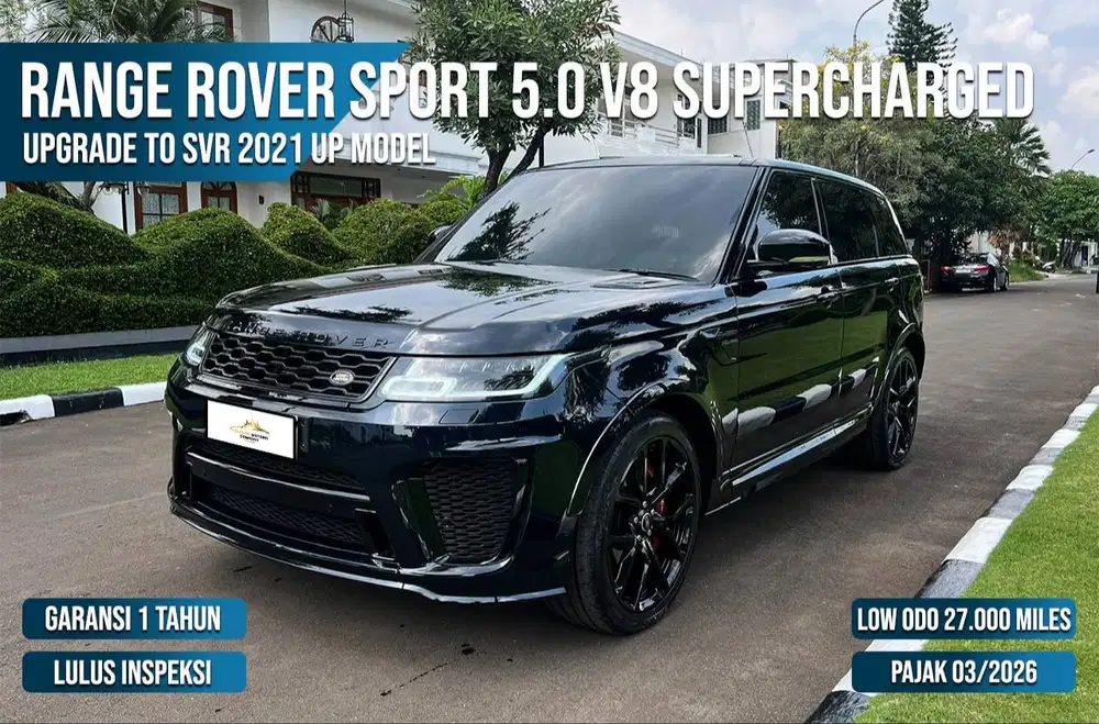 FOR SALE — SPEK SULTAN‼️ Range Rover Sport 5.0 V8 Supercharged 2015