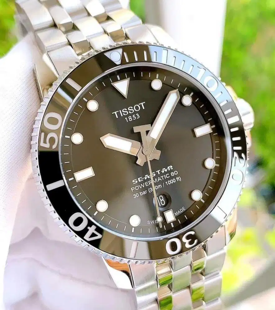 Tissot Seastar Power Matic 43mm Baru