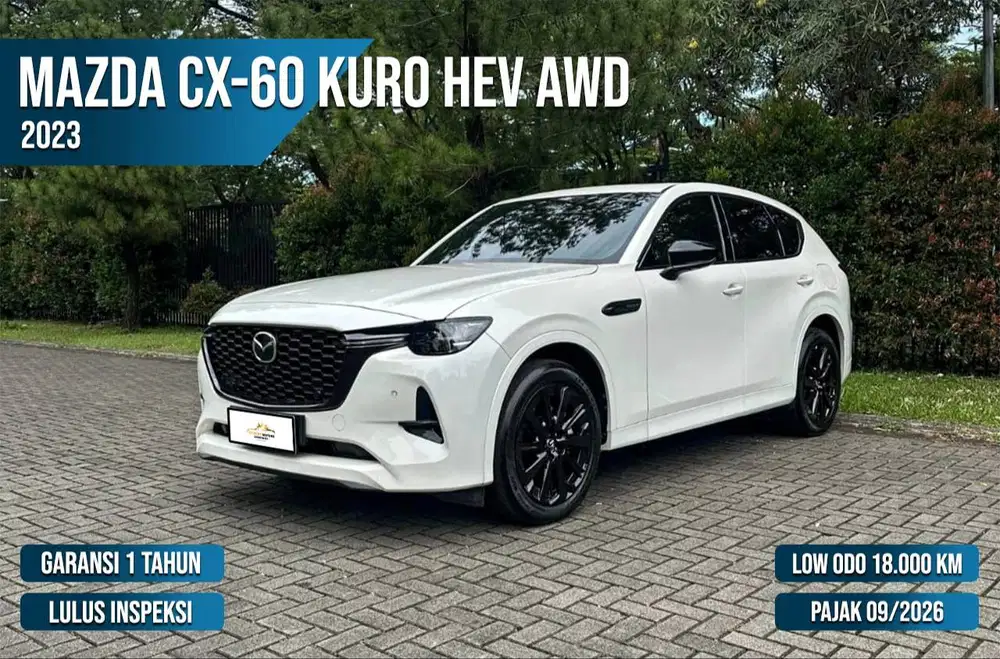 Flash Sale Good Deals (Mazda CX60 Kuro HEV AWD NIK 2023)