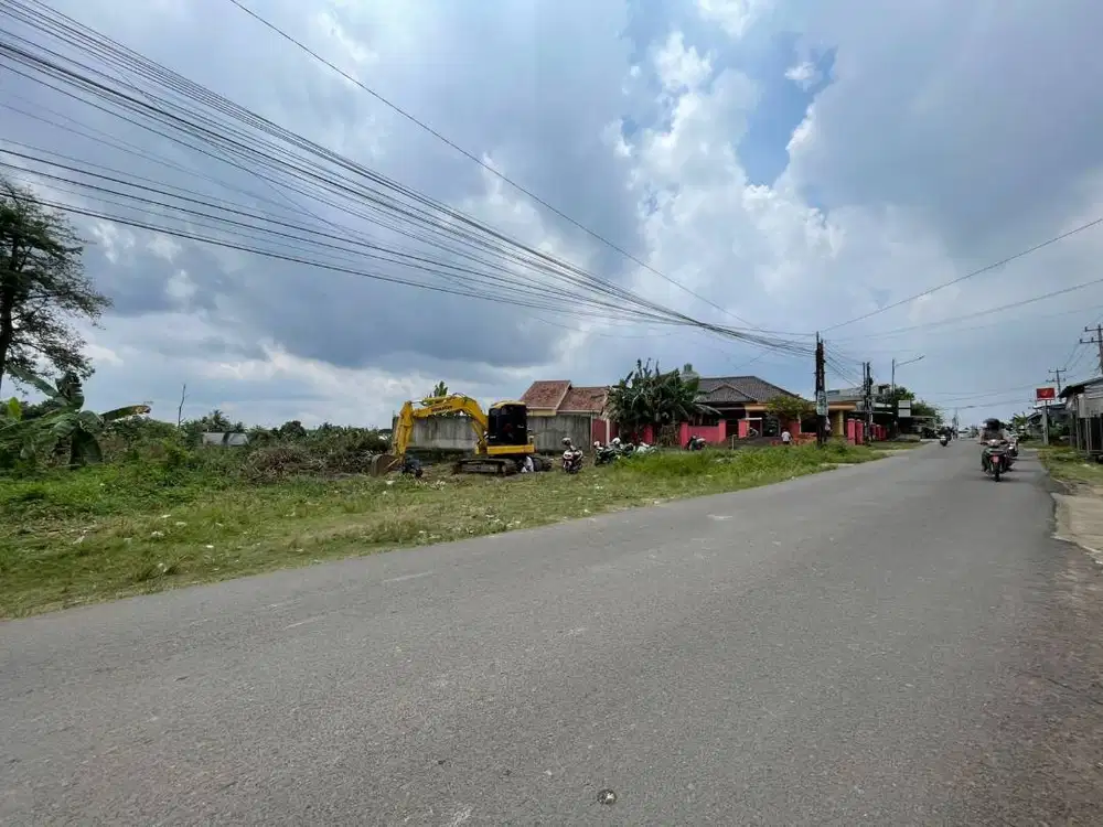 TANAH PAKJO PALEMBANG PINGGIR JALAN