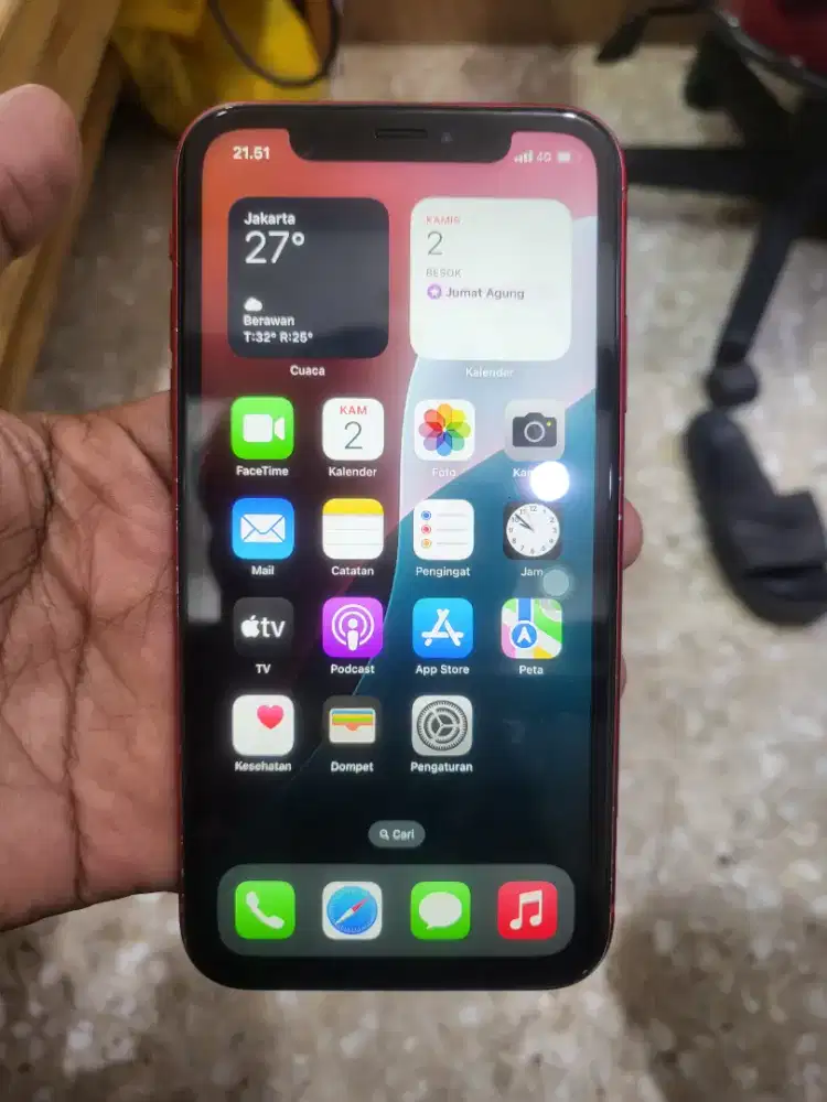 Jual cepat Iphone xr 128GB fullset
