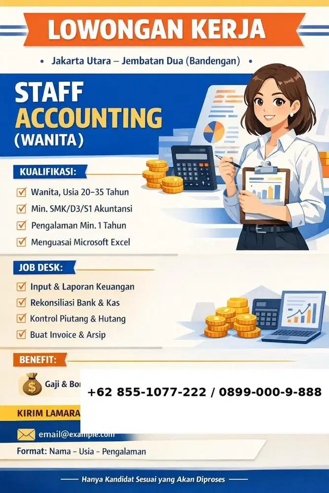 Akunting / pembukuan / admin online / admin