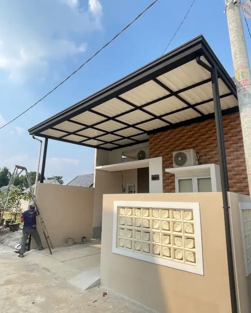 pemasangan kanopi buat kantor rumah dll