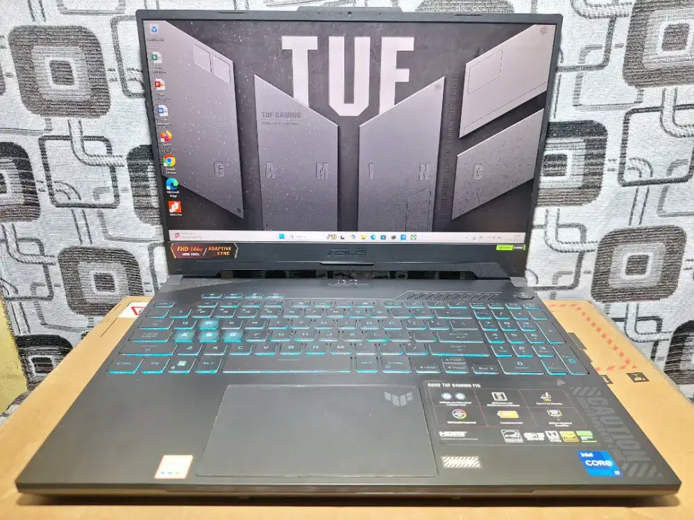 Laptop Asus TUF Gaming Ryzen 7 Garansi 2027 VGA RTC 4050 6GB mantap