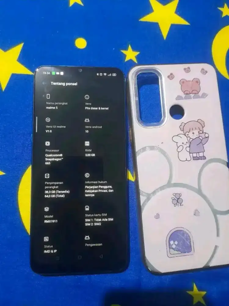 Hp realme 5 ram 3/64