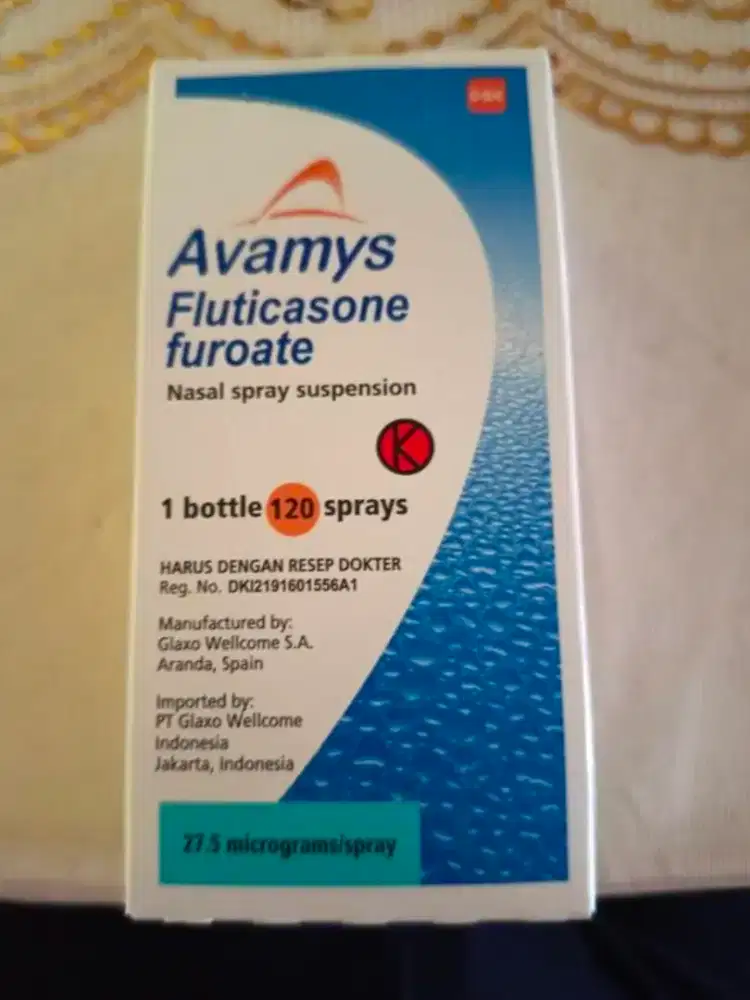 Avamys Nasal Spray 120 Doses – Segel Baru
