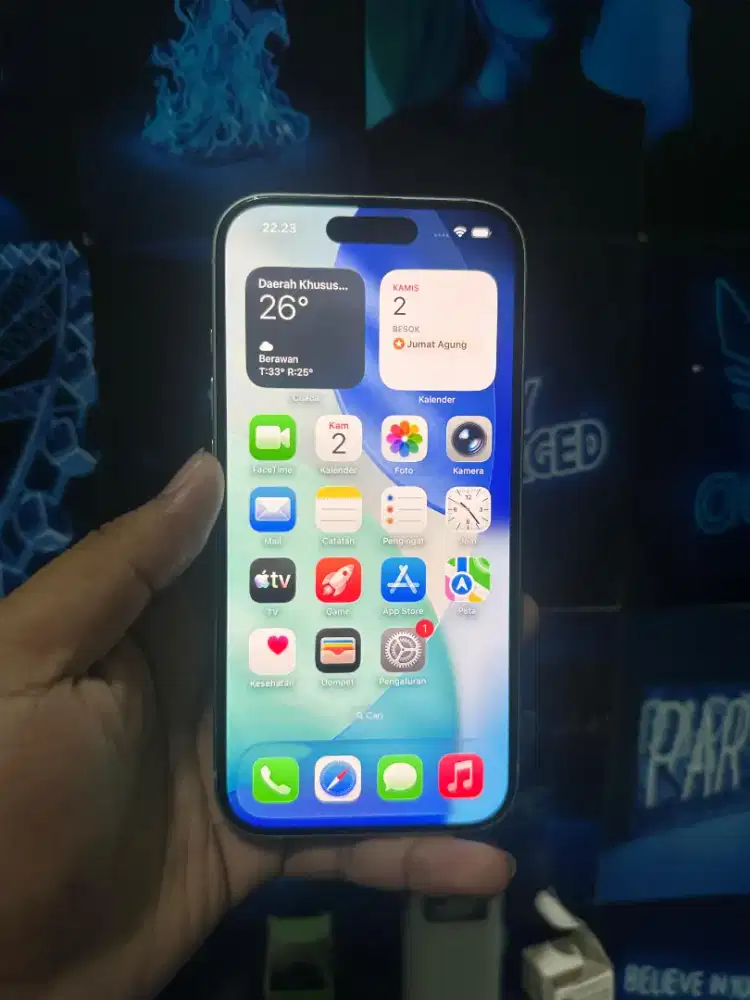 Iphone 15 128 ibox garansi sampai juni fullset sampe nota
