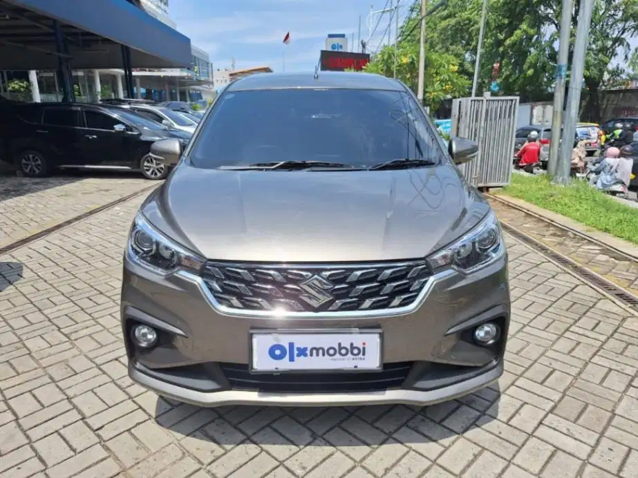 TDP 10JT, Suzuki Ertiga 1.5 Hybrid HS Bensin-AT Abu-Abu 2022