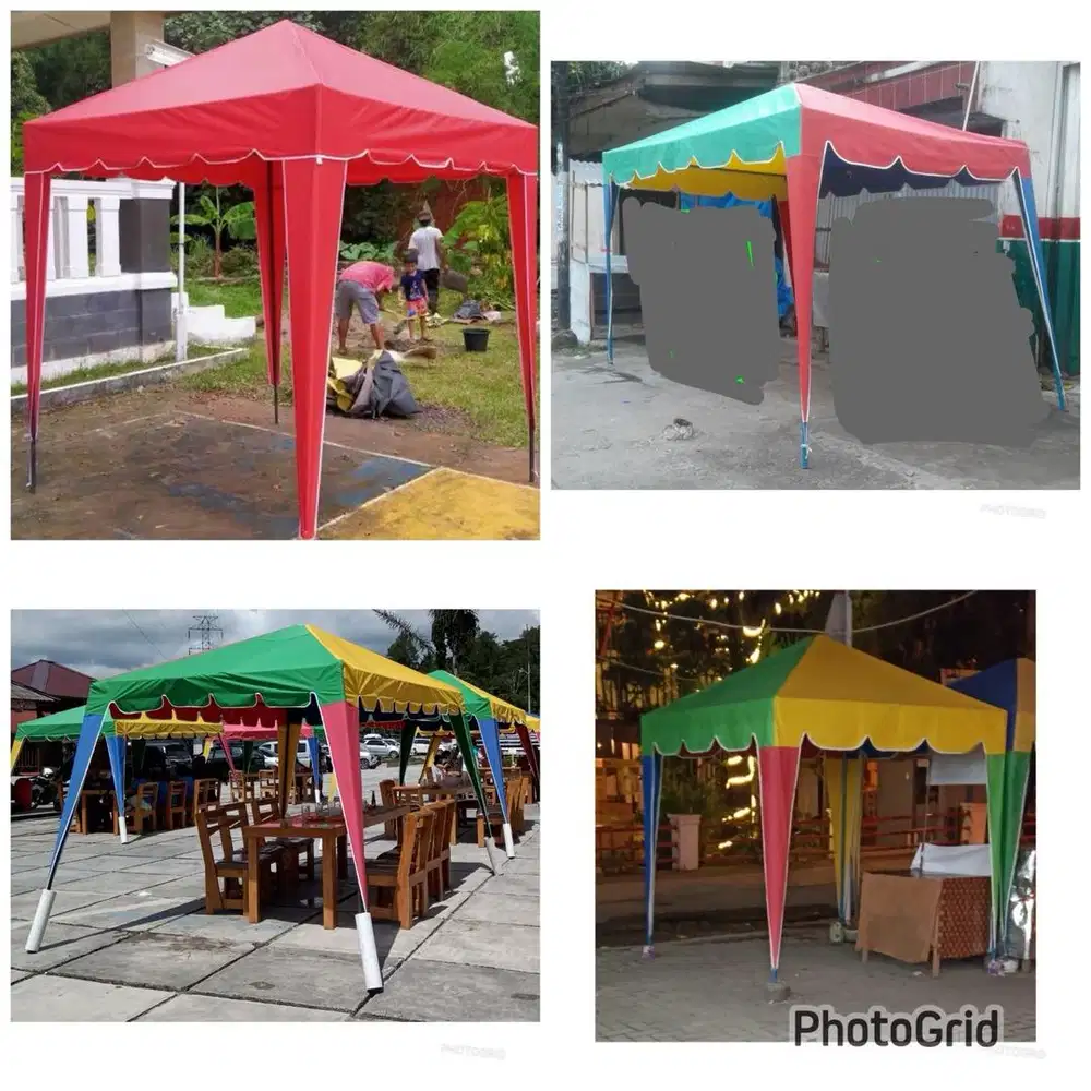 Tenda kafe dan tenda payung (bs antr skitr medan)