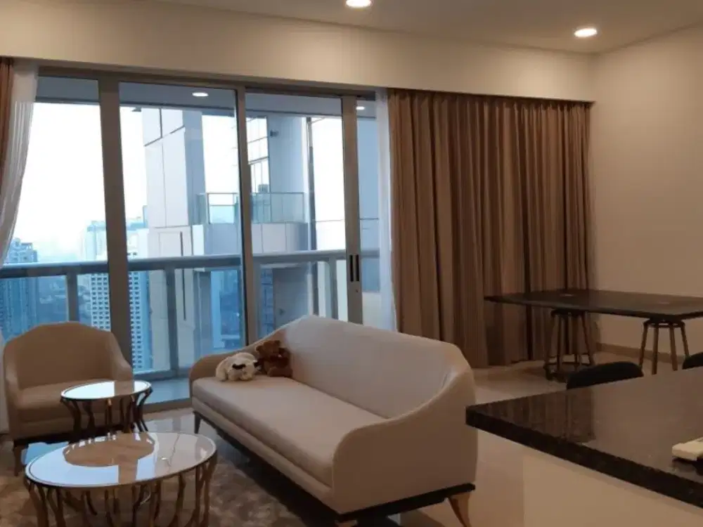 FOR RENT Apartment Anandamaya Residence Sudirman Menara Astra 2BR - Lux Furnished Close to MRT Busway