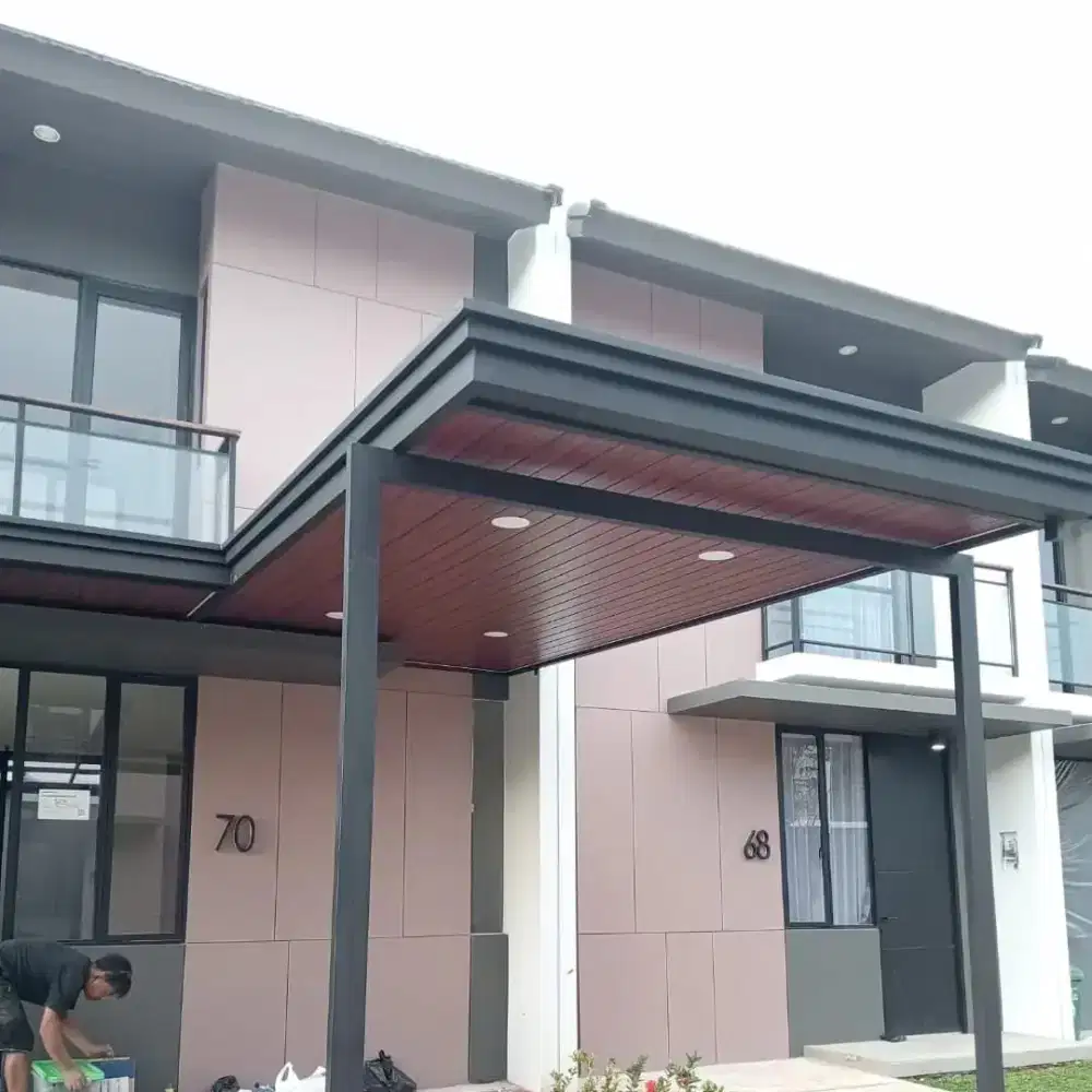 pemasangan kanopi buat kantor rumah dll