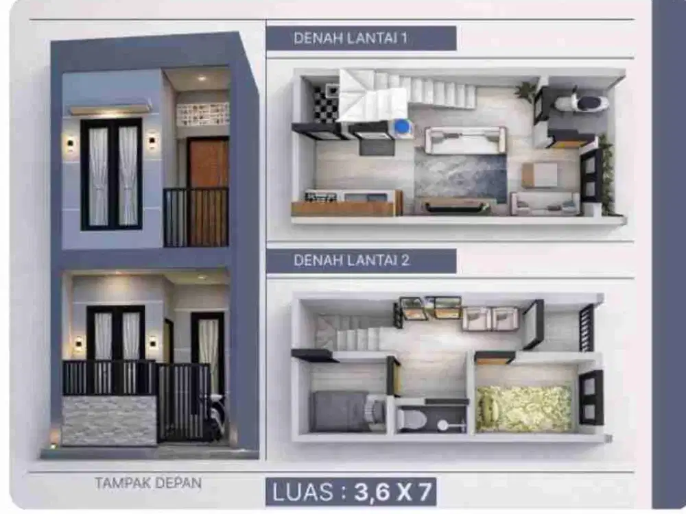 Dijual Rumah Baru Utan Kayu