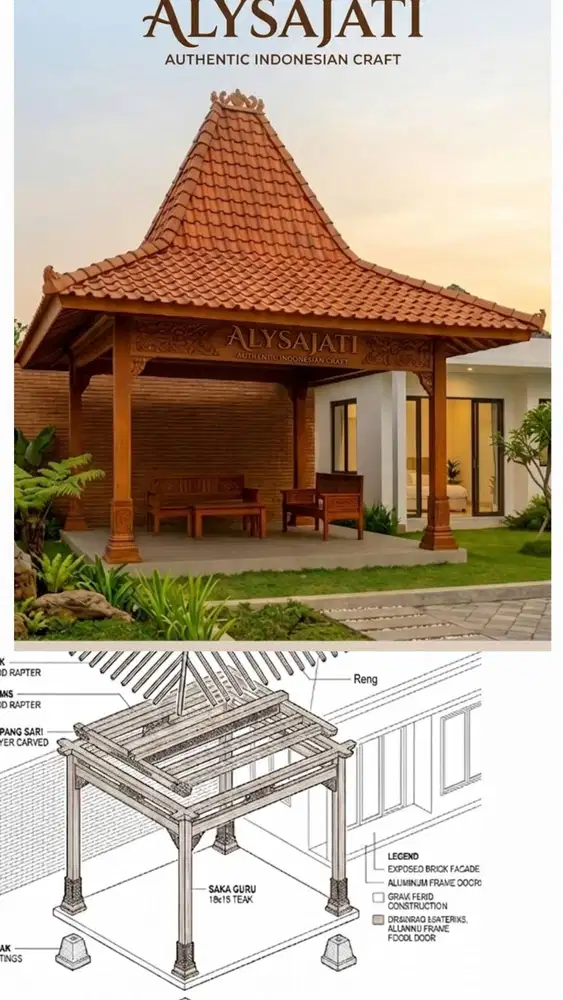 Pendopo joglo full ukir