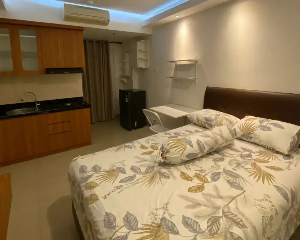 Disewa Studio Full Furnished Apartemen Puri Park View Jakarta Barat