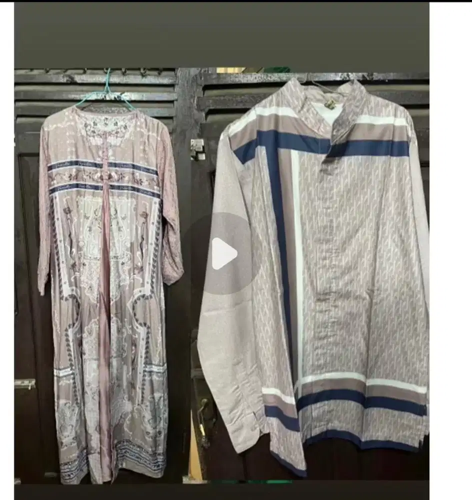 Baju couple vanila hijab