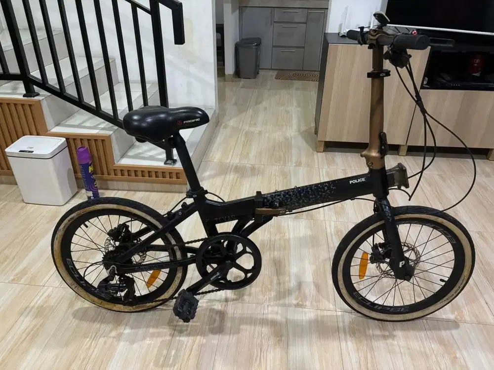Sepeda Lipat Element Police Texas S8